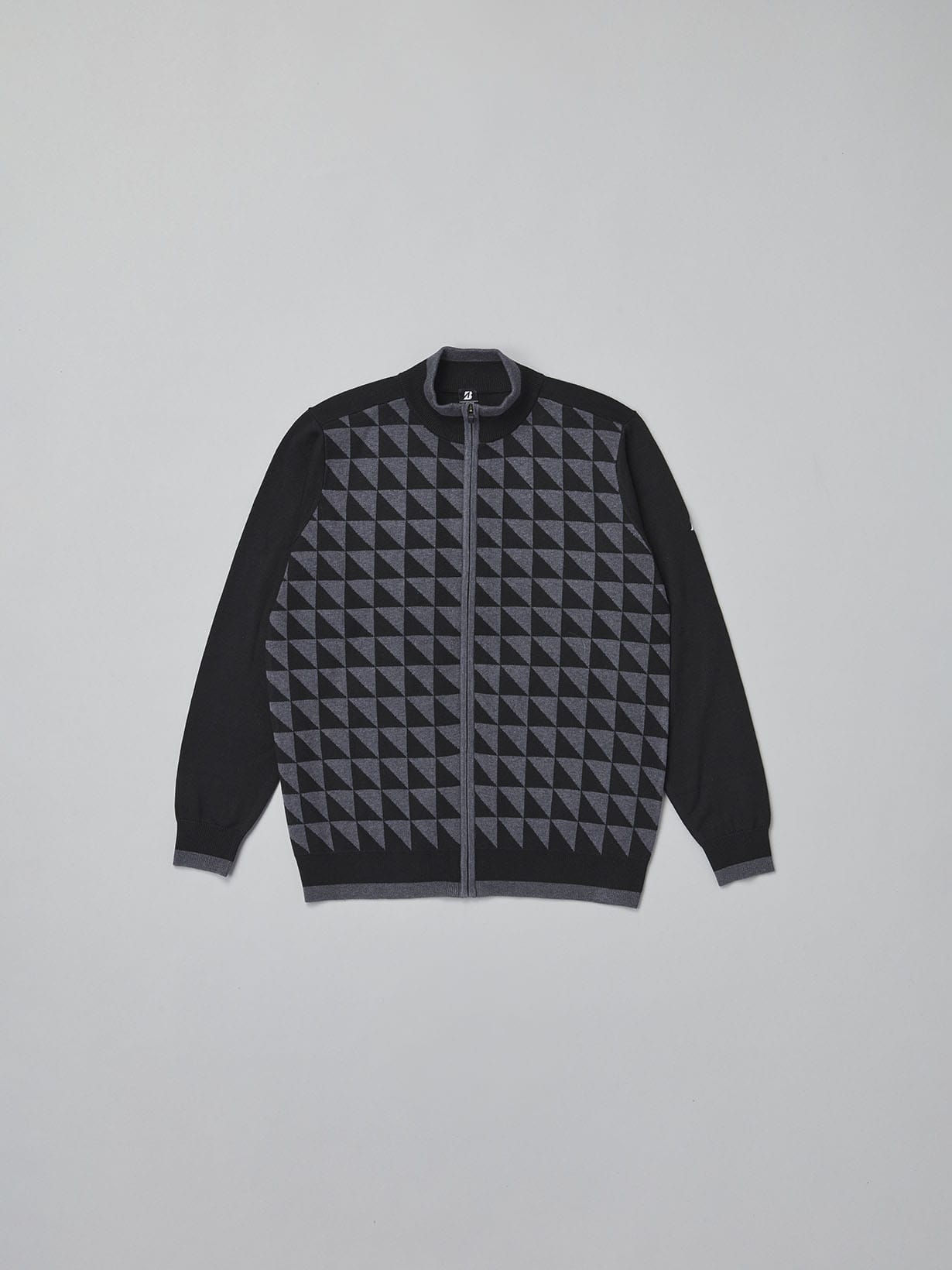 秋冬 長袖前開きセーター(M BK(ブラック)): アパレル|BRIDGESTONE GOLF