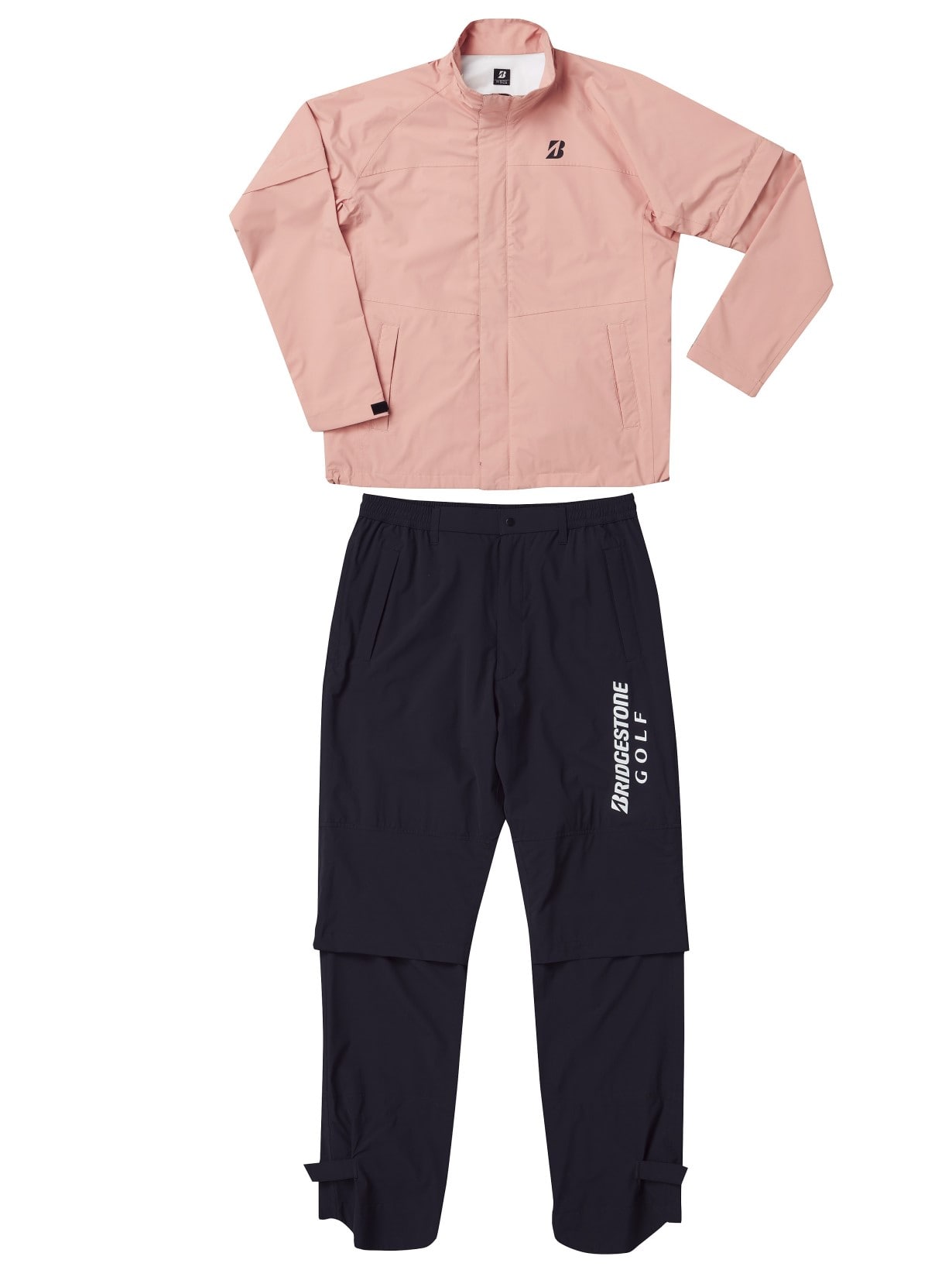 レディス 水神レイン上下セット(M SP(スモーキーピンク)): アパレル