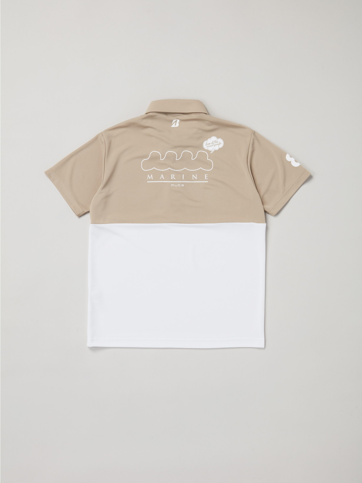 muta MARINE GOLF コラボウエア ポロシャツ（バイカラー）(0（レディス