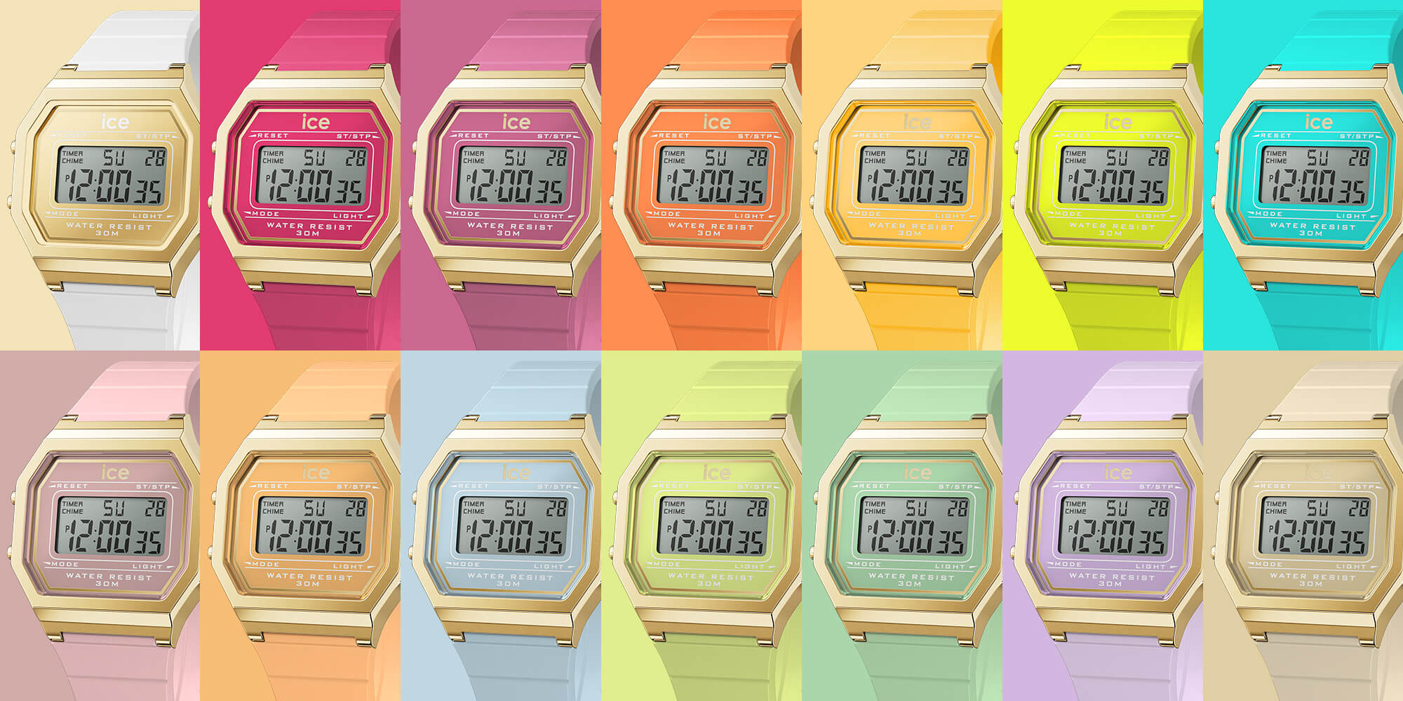 アイスウォッチからデジタルモデル第2弾「アイス デジットレトロ」圧倒