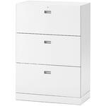 シンラインキャビネット500 3段引出し型 下段専用 ベース付 イトーキ