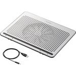 SX-CL22LSV 冷却台 ノートパソコンスタンド 角度可変置き台 アルミ