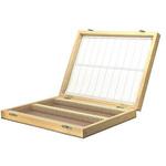 プレパラートボックス(木) アズワン スライド/カバーグラスケース