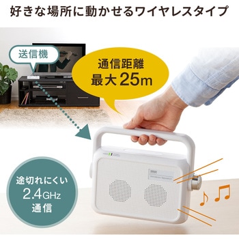 400-SP064W スピーカー 1個 サンワダイレクト 【通販モノタロウ】