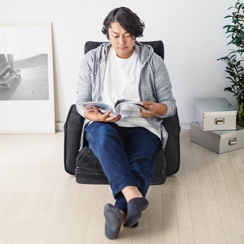 150-SNCF020BK 肘付き座椅子 サンワダイレクト ブラック色 本体幅660mm