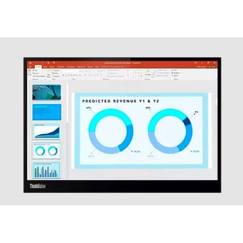 63AAUAR6JP ThinkVision M14d レノボ・ジャパン(Lenovo) ブラック