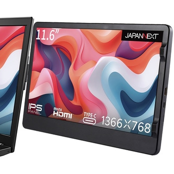 JN-MDO-IPS116 11.6型/1366×768/miniHDMI×1、TypeC×1/ブラック