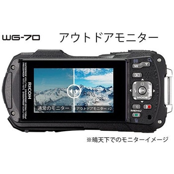 WG70 OR 防水防塵デジタルカメラ WG-70 1個 RICOH(リコー) 【通販