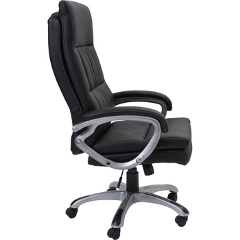 PUレザーチェア ハイバック 背座一体ロッキング仕様 モノタロウ 肘掛