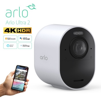 VMS5240-200APS Arlo Ultra 2 屋外対応 4Kネットワークカメラ 2台