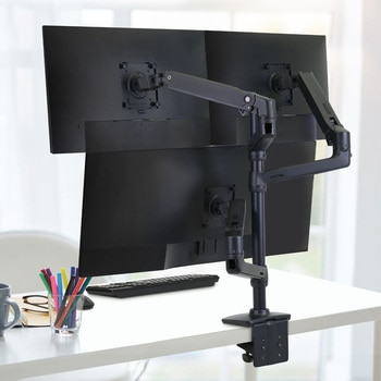 98-130-224 エルゴトロン 追加用LXアーム&カラーキット マットブラック