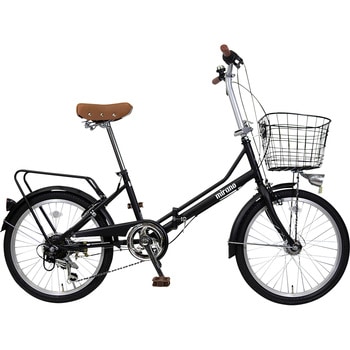 防災サイクル AERO 20型6段変速・LEDオートライト付ノンパンク