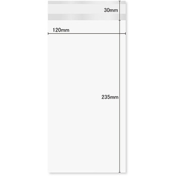 片面ホワイトDM用 OPP袋 1パック100枚入 今村紙工 【通販モノタロウ】