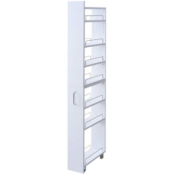 SKSW-170(WH) キッチンスリムワゴン YAMAZEN(山善) ホワイト色