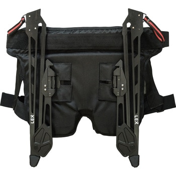 LEX-BIONICCHAIR-BK ウェラブルチェアLEX ASTRIDE 適応身長155～185cm