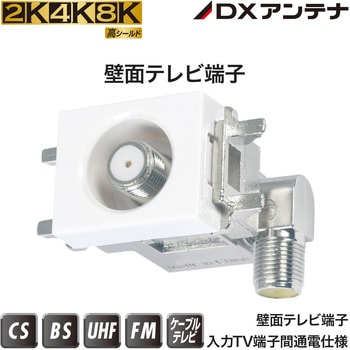 SU7L2S(P) 壁面TV端子 【2K・4K・8K対応】 1個 DXアンテナ 【通販