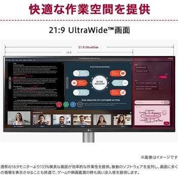 29WQ600-W 29インチ ウルトラワイド液晶ディスプレイ(2560x1080/IPS