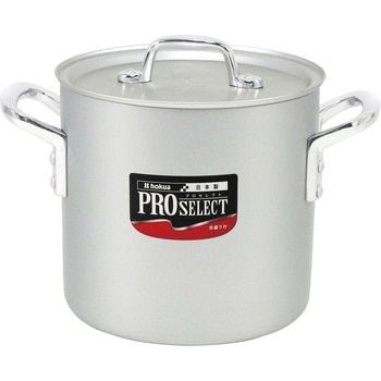 プロセレクト 目盛付アルミ寸胴鍋 hokua(北陸アルミニウム) 【通販