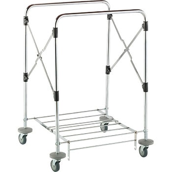 DS-226-060-0 スタンディングカート(本体) 大 Φ75キャスターバンパー