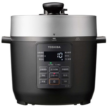 RCP-30R(K) 電気圧力鍋 東芝 ブラック色 - 【通販モノタロウ】