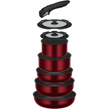 KSD-8A DR 取っ手のとれるフライパン8点セットDA THERMOS(サーモス) IH