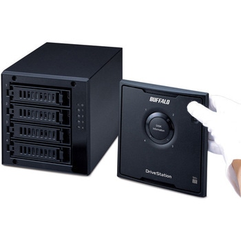 ドライブステーション RAID5機能搭載 USB3．0用 外付けHDD 4ドライブ