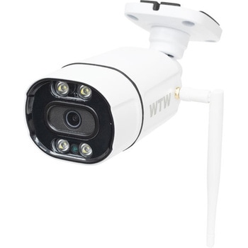 WTW塚本無線 300万画素 防犯カメラ ホワイトLED搭載 5GHz帯Wi-Fi対応