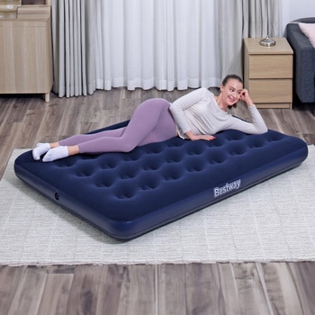 67002 エアマットレス Bestway ネイビー色 - 【通販モノタロウ】