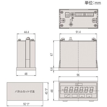 EC-101D 542シリーズディスプレイユニットECカウンタ 1台 Mitutoyo