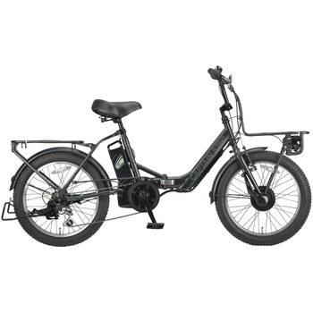 eバーギー電動折りたたみ自転車20インチ 外装6段 CAPTAIN STAG 電動