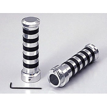 アルミグリップ TYPEⅡ ハリケーン バイク用ハンドルグリップ 【通販