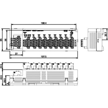 AJ65BTS-RPH リピータハブユニット スプリングクランプ端子台タイプ 1