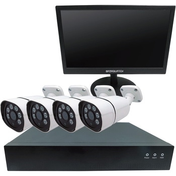 800万画素PoEタイプNVR防犯カメラセット ブロードウォッチ 防犯用