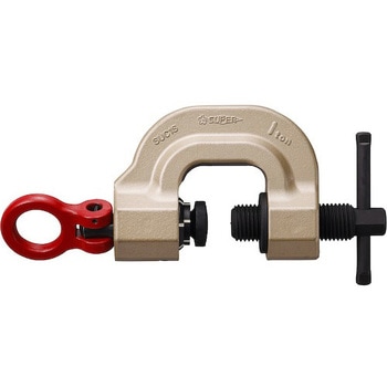 スクリューカムクランプ(吊クランプ引張り治具兼用型) スイベルタイプ