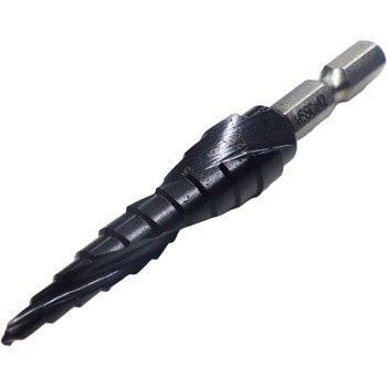 BTK-12.5 六角軸スパイラルステップドリル ブラック竹ちゃん帝王