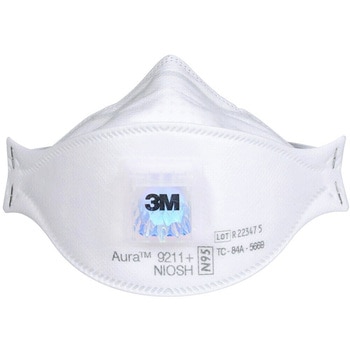 9211 AURA 3M Aura 防護マスク 9211+ N95 1箱(10枚) 3M(スリーエム
