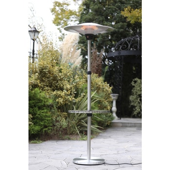 屋外用 防水スタンディングヒーター03 パティオヒーター 1個 エル