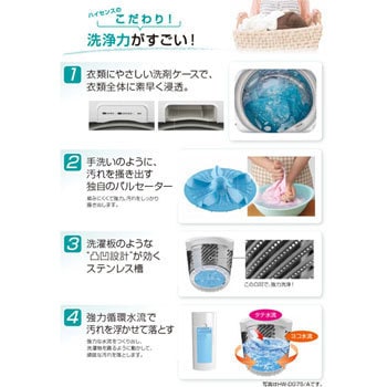 HW-T55C 全自動洗濯機 1台 Hisense(ハイセンス) 【通販モノタロウ】