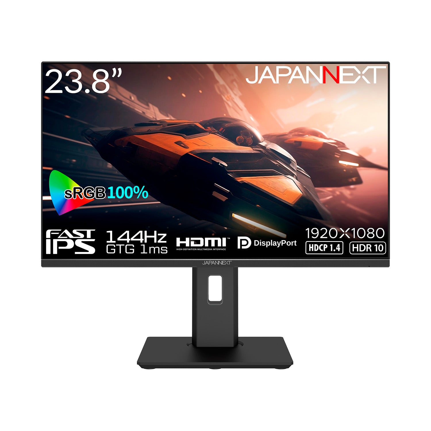 Amazon.co.jp限定】JAPANNEXT 23.8インチ Fast IPSパネル搭載 144Hz