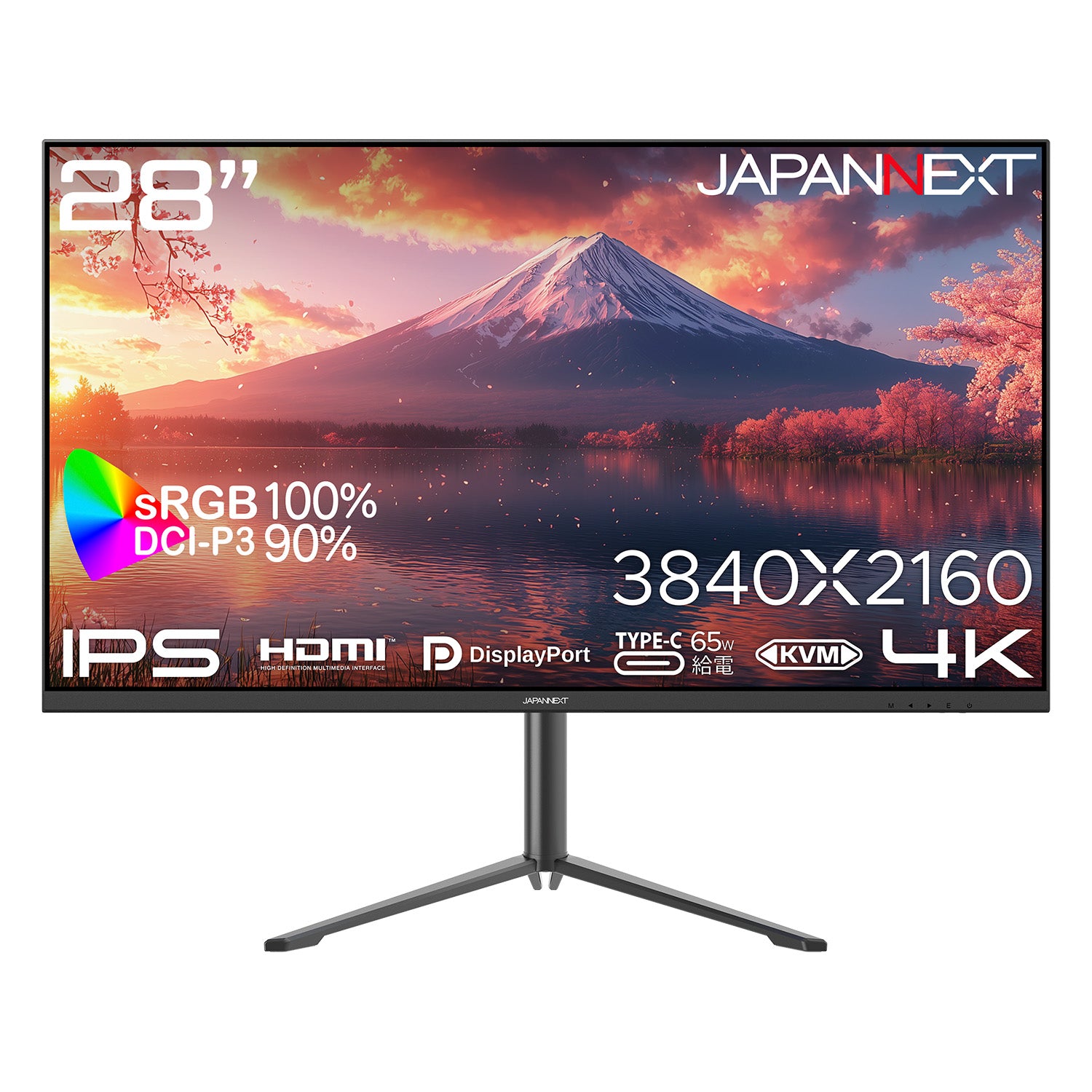 Amazon.co.jp限定】 JAPANNEXT 28インチ IPSパネル搭載 4K(3840x2160