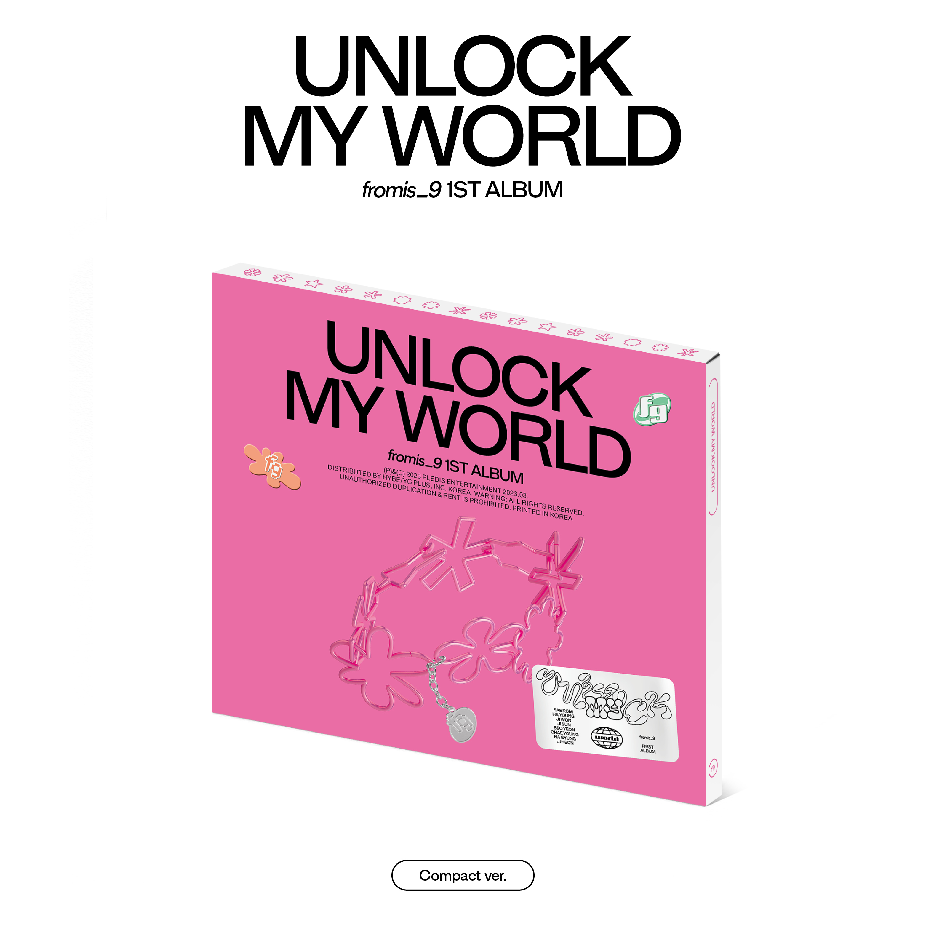 jp.ktown4u.com : fromis_9 - 1st Album [Unlock My World] (Compact