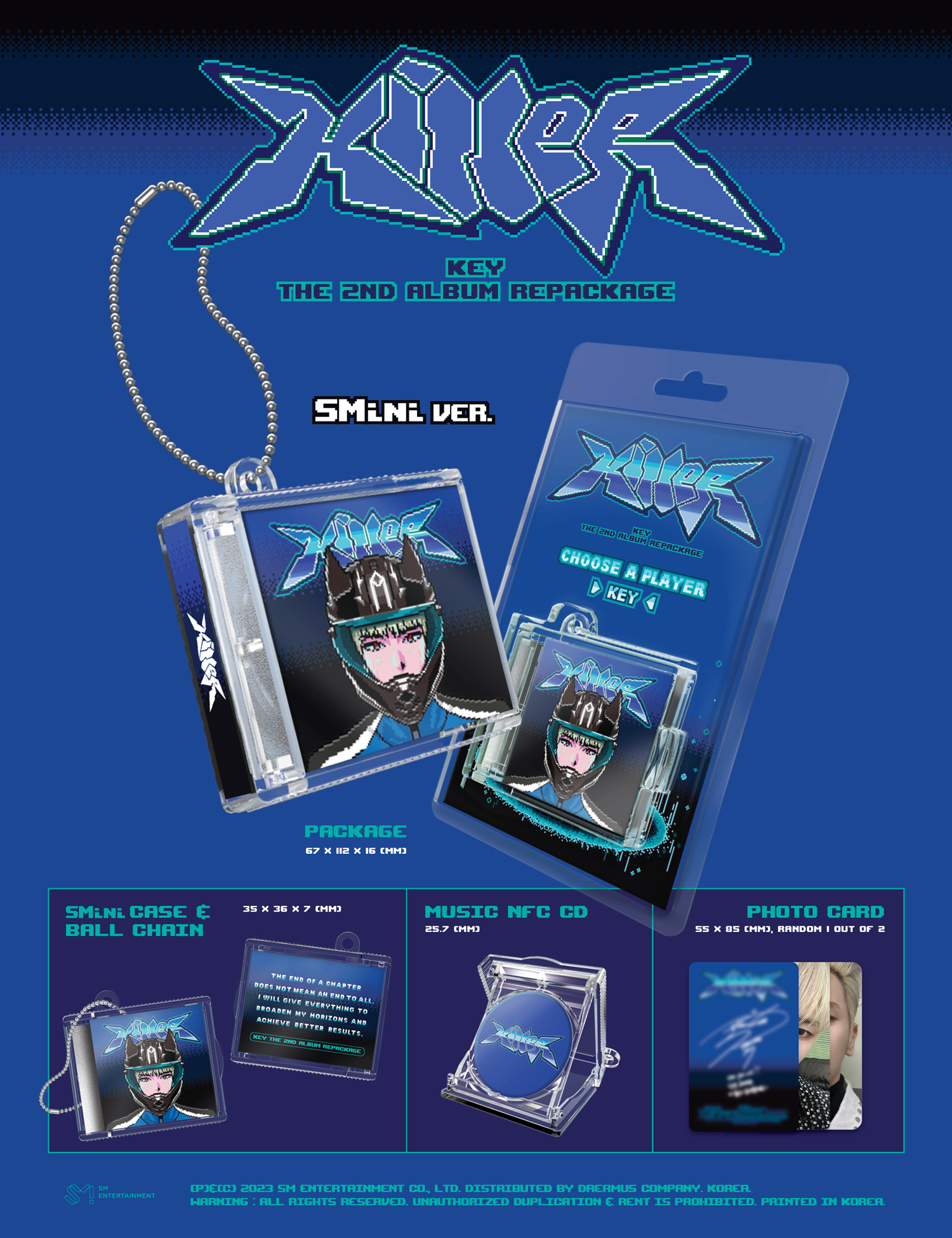 jp.ktown4u.com : Key -アルバム2集 リパッケージ [Killer] (SMini Ver