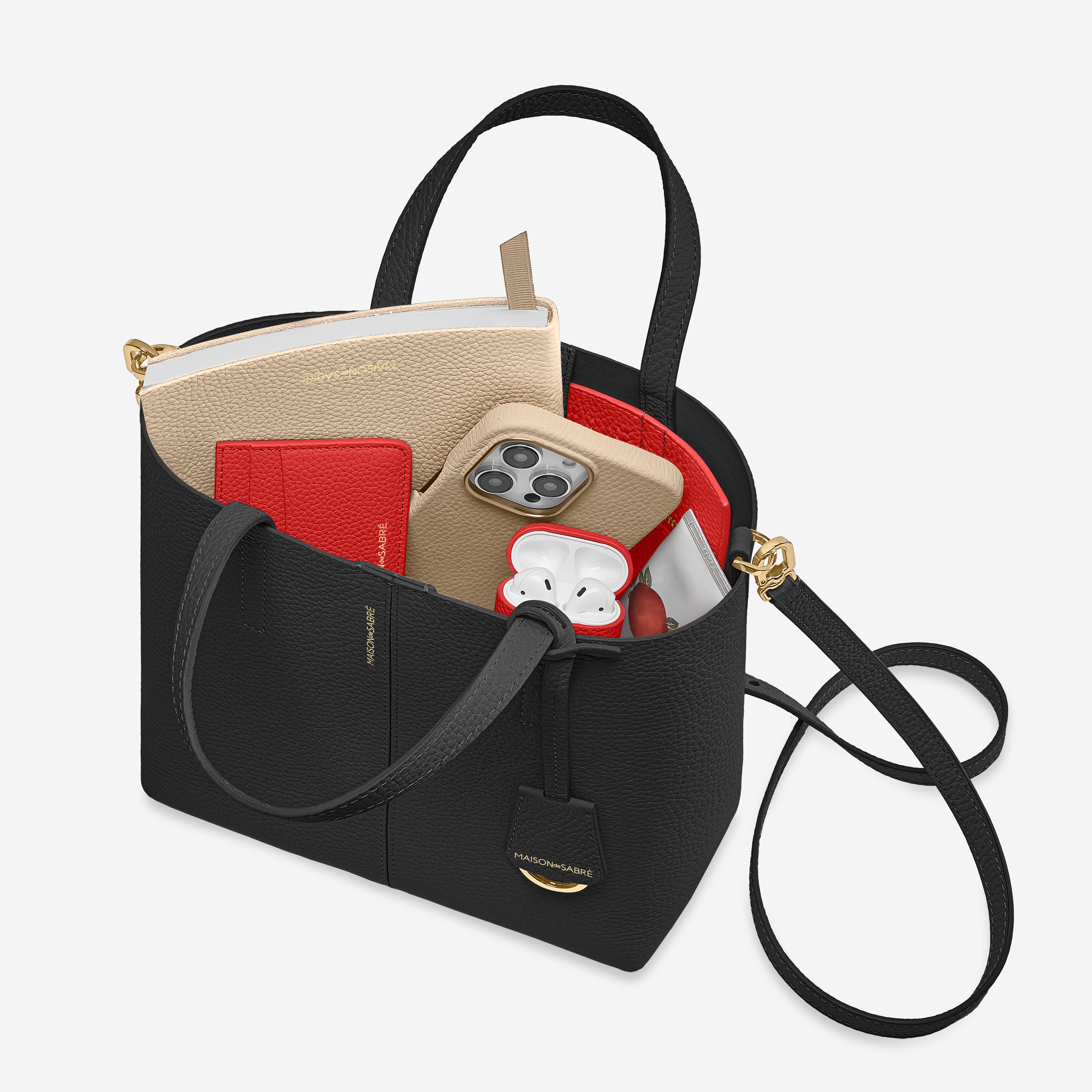 The Small Soft Tote - Saharan Fuchsia – MAISON de SABRÉ