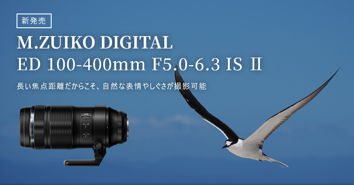 基本情報｜M.ZUIKO DIGITAL ED 100-400mm F5.0-6.3 IS Ⅱ｜M.ZUIKO