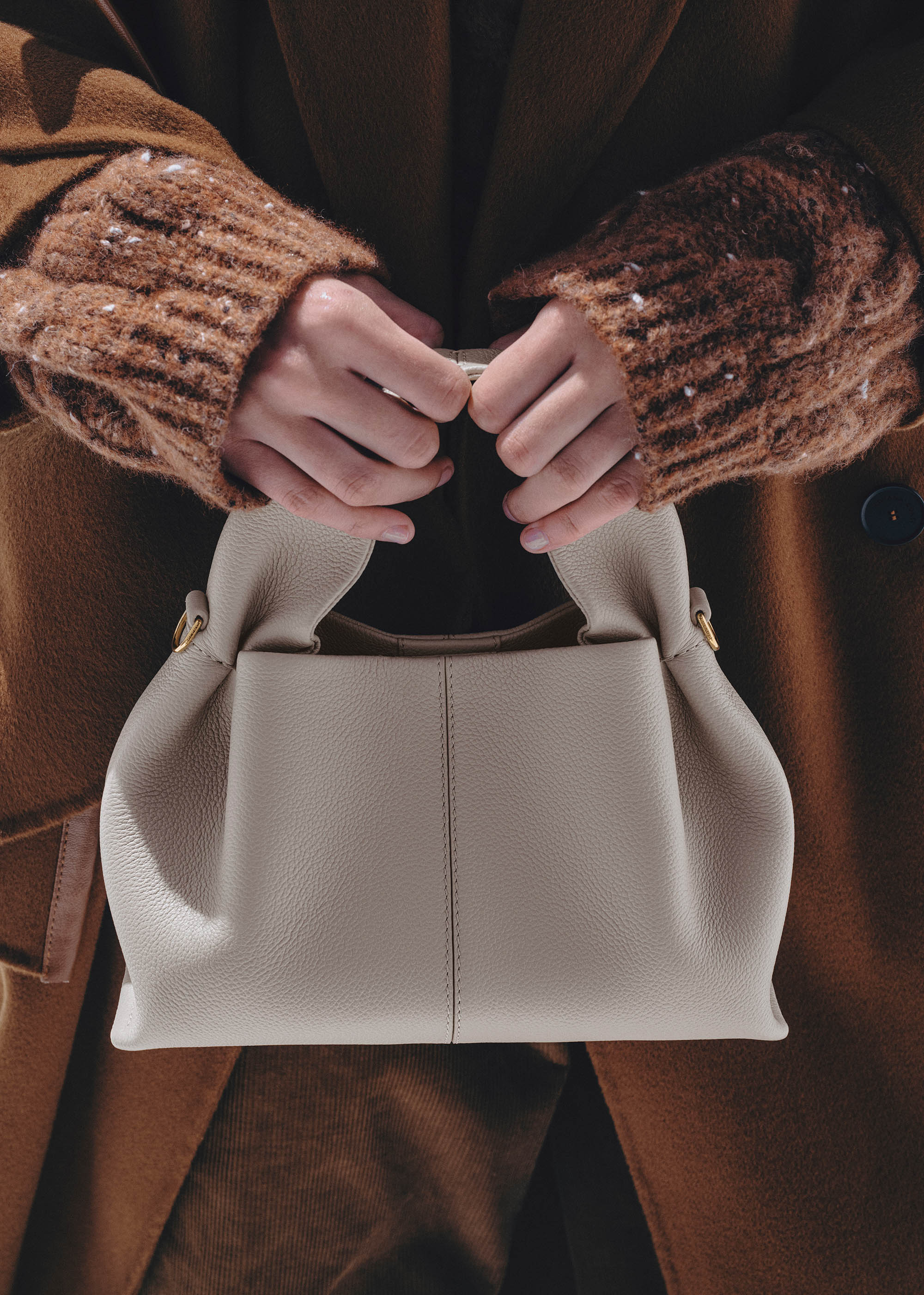 Polène | バッグ - Numéro Neuf Mini - ミスト テクスチャード