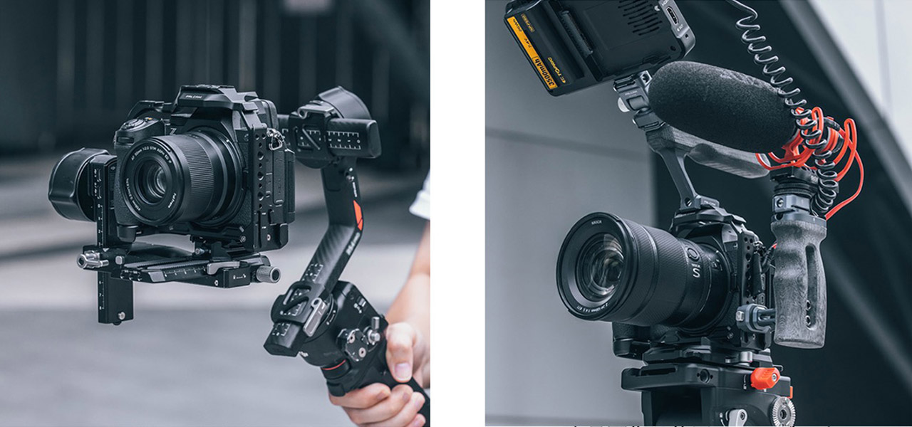 FALCAM、ニコンZ5II用のFALCAM カメラケージ、Lブラケット、クラウン