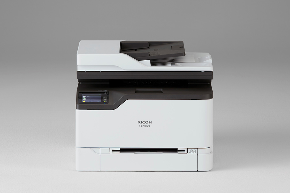 A4 カラーレーザープリンター/複合機「RICOH P C200L/C200SFL」を新