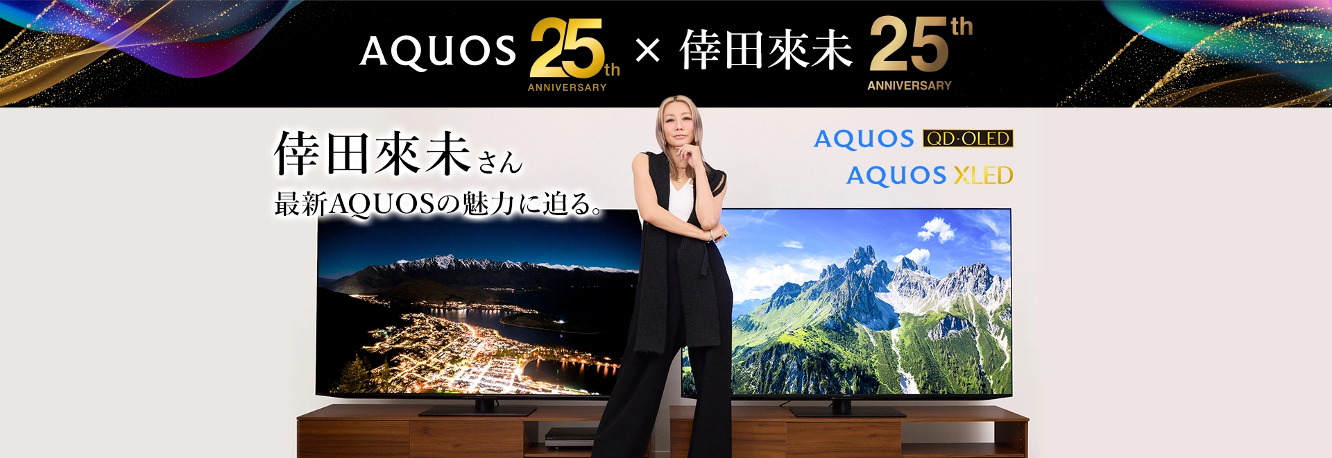 液晶テレビ / 有機ELテレビ AQUOS ：シャープ
