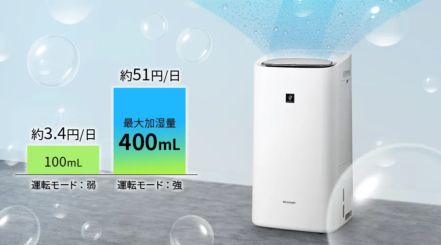 SHARP】 除加湿空気清浄機 KI-TD50