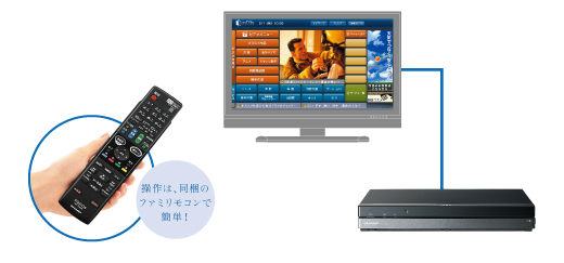 ネットチューナー AN-IP100：シャープ